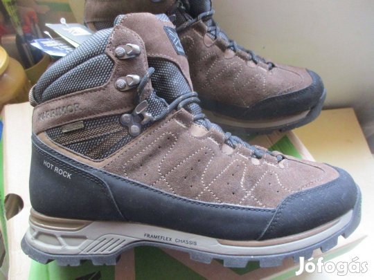 Új Karrimor 42-es vízhatlan barna túrabakancs