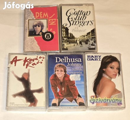 Új Kazetta:Demjén/Bon bon/Delhusa/Romantic/3+2,stb