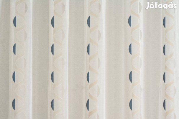 Új Kék mintás függöny (4m x 175 cm)