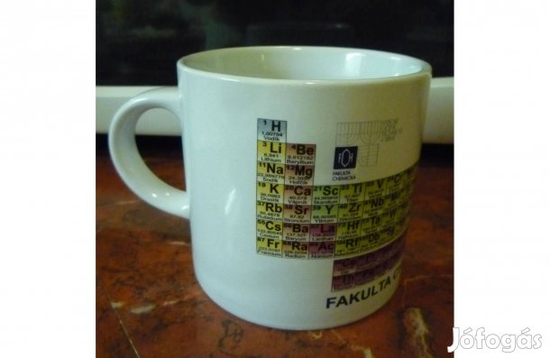 Új Kémiai elemek periódusos rendszere" bögre 3 dl-es