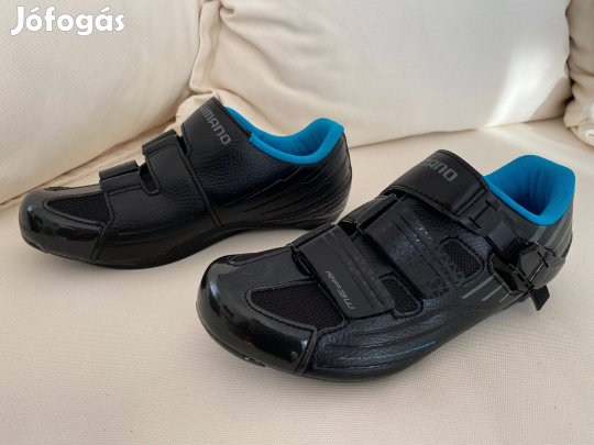 Új Kerékpáros Cipő 38 Méret Shimano SH RP 300 Keo Spd Look Spd Sl