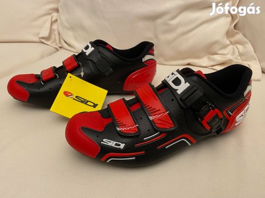 Új Kerékpáros Cipő Sidi Méret 41 Carbon Keo Look Spd Sl Shimano