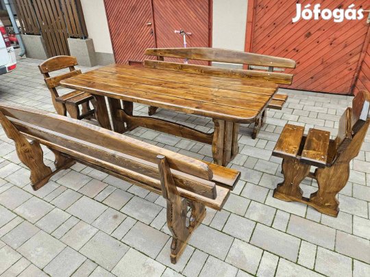 Új Kerti Garnitúra Kültéri Bútorszett