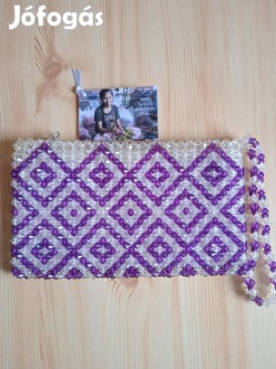 Új Kézzel Készült India Gyöngyös Alkalmi Kistáska