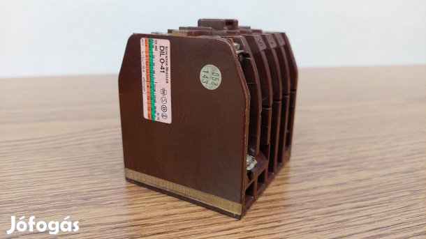 Új Klöckner Moeller DIL 0-41 mágneskapcsoló 220 V-os behúzótekercs