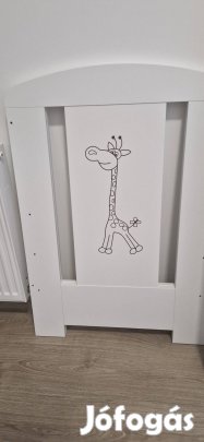 Új Klups Safari 60x120-as kiságy kókuszmatraccal 