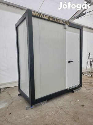 Új Komplett Szaniter Konténer - Zuhanyzó + Wc + Mosdó + Bojler