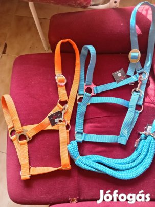 Új Kötőfék és vezető szár szettek. Lófelszerelések. 