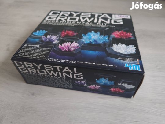 Új Kristálynövesztő készlet - tudományos játék