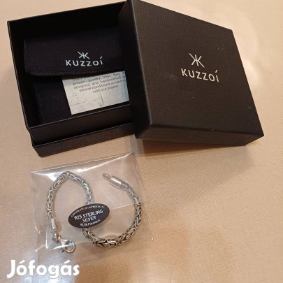 Új Kuzzoi királyszemes ezüst karkötő