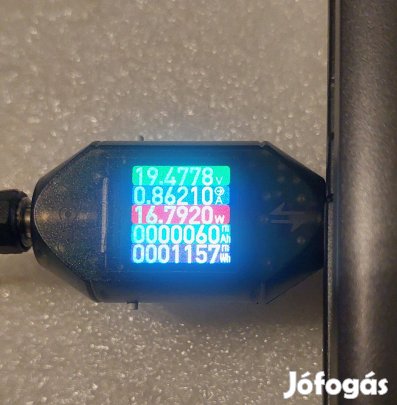 Új LCD kijelző s notebook tesztelő teszter műszer Volt,áram,teljesítmé