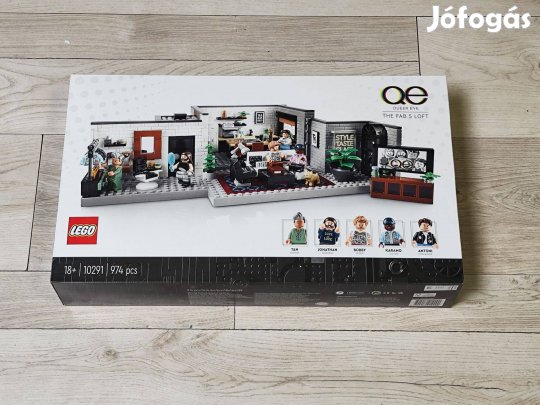 Új LEGO 10291 Queer Eye - A csodaötös