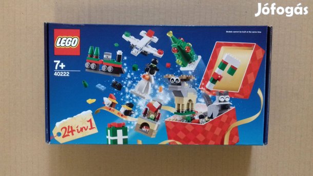 Új LEGO 40222 Christmas 24in1 Karácsonyi építés Creator Ideas City utá