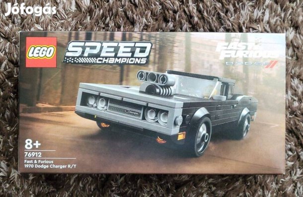 Új LEGO 76912 Speed Champions Fast & Furious Dodge -Bontatlan Hibátlan