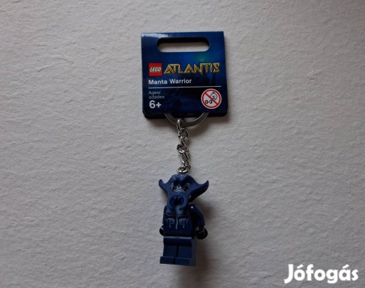 Új LEGO Atlantis 852775 Manta Warrior kulcstartó. Super Heroes Friends