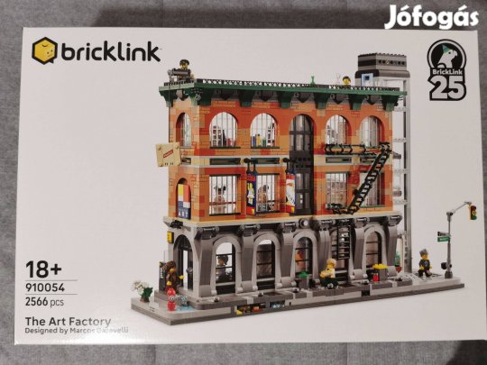 Új LEGO Bricklink 910054 Művészeti központ / The Art Factory