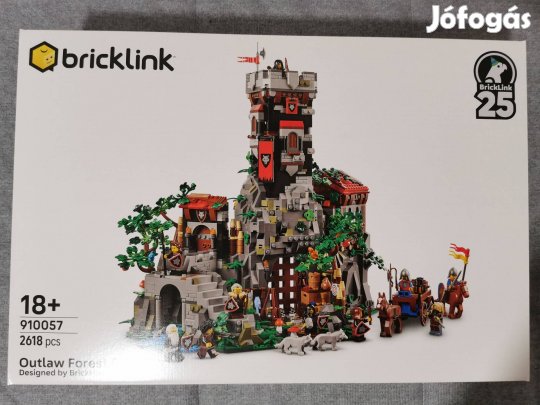 Új LEGO Bricklink 910057 Banditák erdei búvóhelye / Outlaw Forest Den