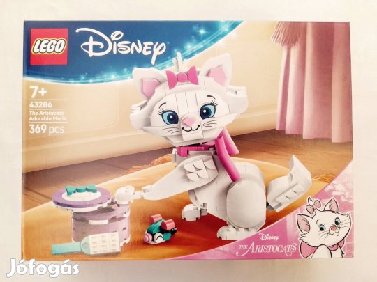 Új LEGO Disney 43286 The Aristocats Adorable Marie cica építőkészlet