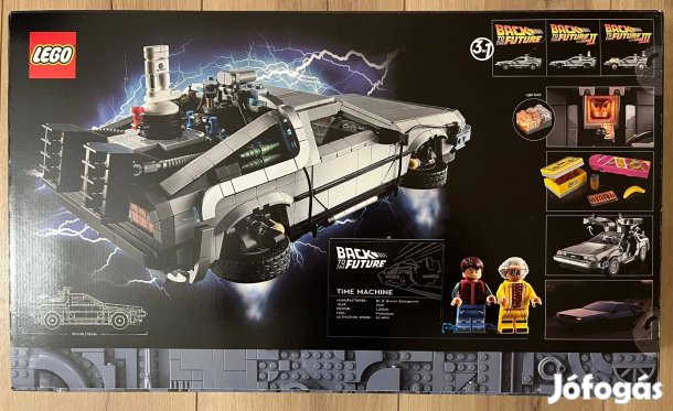 Új LEGO Icons - Vissza a jövőbe időgép (10300) eladó
