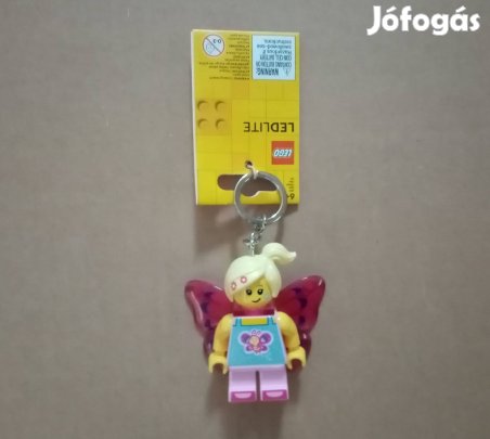 Új LEGO Pillangó lány kulcstartó Creator Ideas Friends Duplo utánvét F