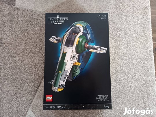 Új LEGO Star Wars 75409 Jango Fett Firespray-osztályú csillaghajója el