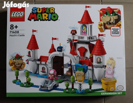 Új LEGO Super Mario - Peach kastélya kiegészítő szett (71408)