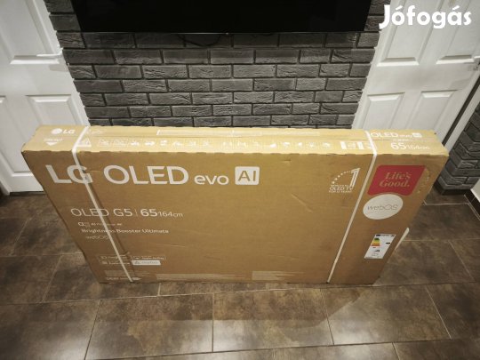 Új LG 65G5 Csúcs OLED TV! Smart Wifi. Fóliás 