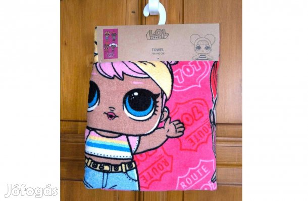 Új LOL Surprise fürdőlepedő / törölköző, 70x140 cm