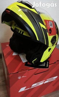 Új LS2 stroke II felnyitható motoros bukósisak, XL
