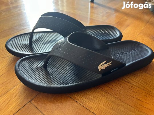 Új Lacoste 42 papucs eladó - Azonnal átvehető vagy postázzuk is