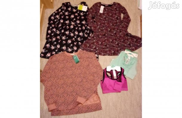 Új Lány ruha pulóver 158 164