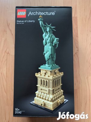 Új Lego Architecture 21042 Szabadság-Szobor Bontatlan!!!