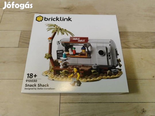 Új Lego Bricklink 910030 Snack Shack / Büfékocsi