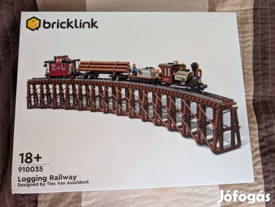 Új Lego Briclink 910035 Fakitermelő Vasút / Logging Railway