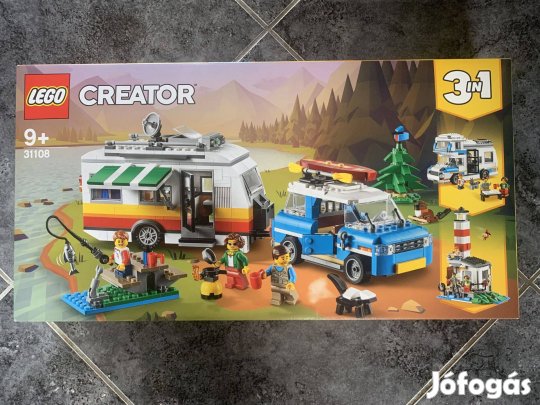 Új Lego Creator 31108 Családi Vakáció Lakókocsival Bontatlan!!!