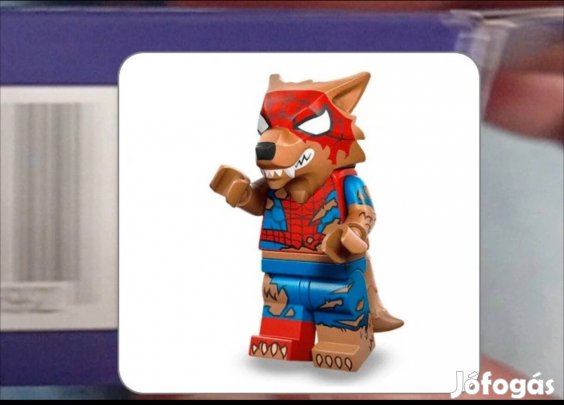 Új Lego Farkas Spider Man minifigura.