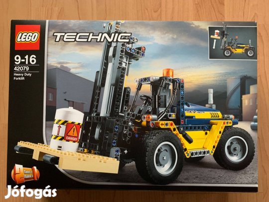 Új Lego Technic 42079 Nagy Teherbírású Villástargonca Bontatlan!!!