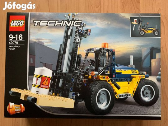 Új Lego Technic 42079 Nagy Teherbírású Villástargonca Bontatlan!!!