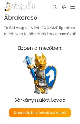 Új Lego mini figura Paladin