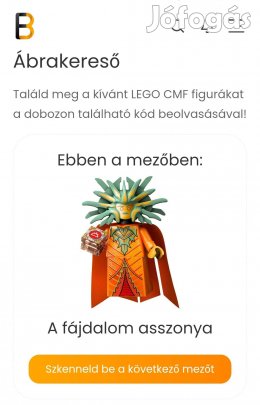 Új Lego mini figura.