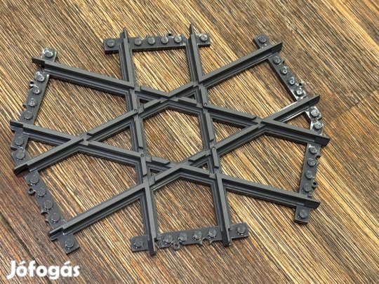 Uj Lego vonat vasut keresztezodes sin sinek vasuti keresztezodes