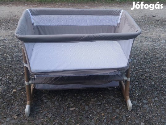 Új Lionelo baba bölcső, szürke