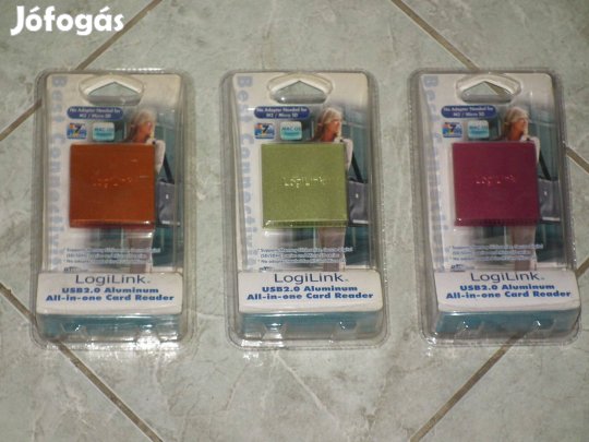Új Logilink USB kártyaolvasó bontatlan