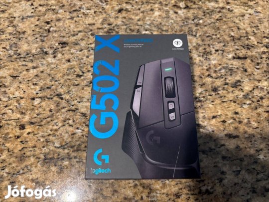 Új Logitech G502 X Lightspeed gamer egér eladó