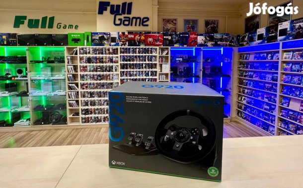 Új Logitech G920 kormány Xbox PC videojáték üzletből akciós áron