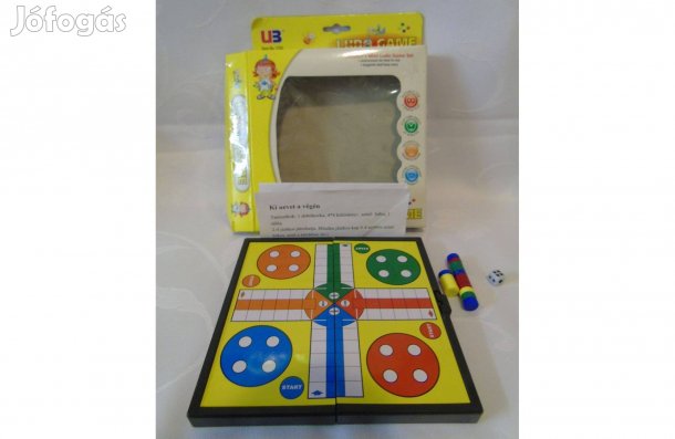 Új Ludo Ki nevet a végén? Mágneses Úti társasjáték