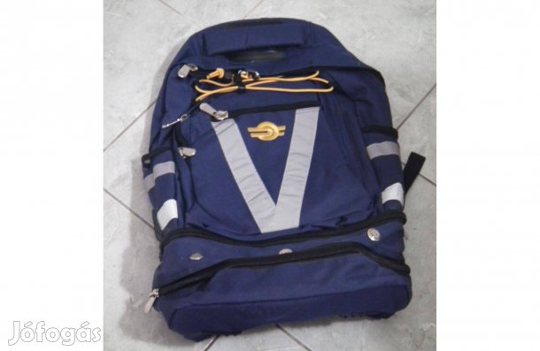 Új MÁV-os hátizsák bontatlan MÁV hátizsák vasutas táska