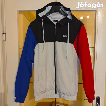 Új M Snipes Zipup Hooded Jacket könnyű kapucnis kabát dzseki