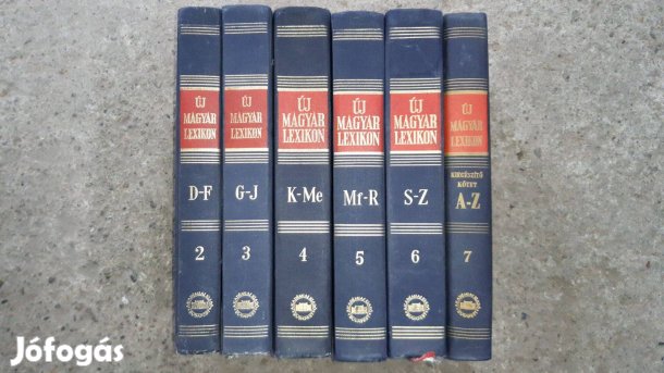 Új Magyar Lexikon 2-7. kötet