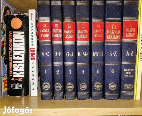 Új Magyar Lexikon kötetenként